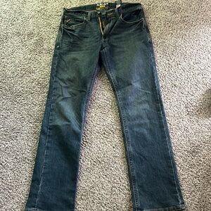 Ariat M5 Rebar 34x36 Slim straight.